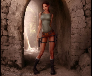 Lara Croft tomba raider..