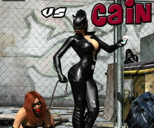 MrBunnyArt Cain vs Catwoman